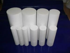 Extrudált gyári ár tömör rúd egyedi átmérőjű rugalmas műanyag PTFE rúd ár